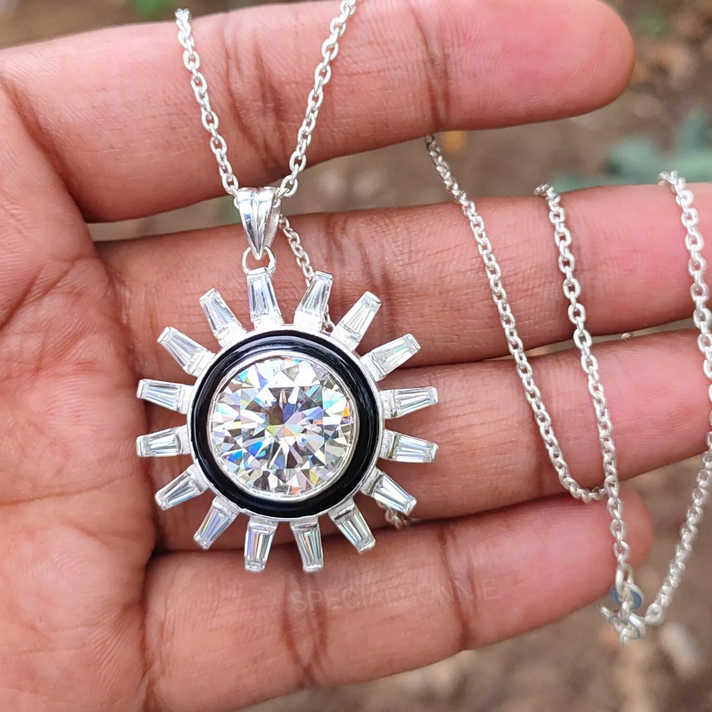 diamond pendant