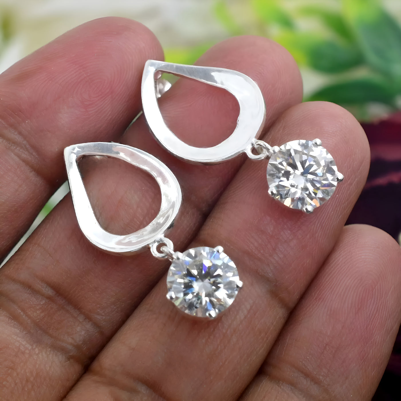 diamond earrings