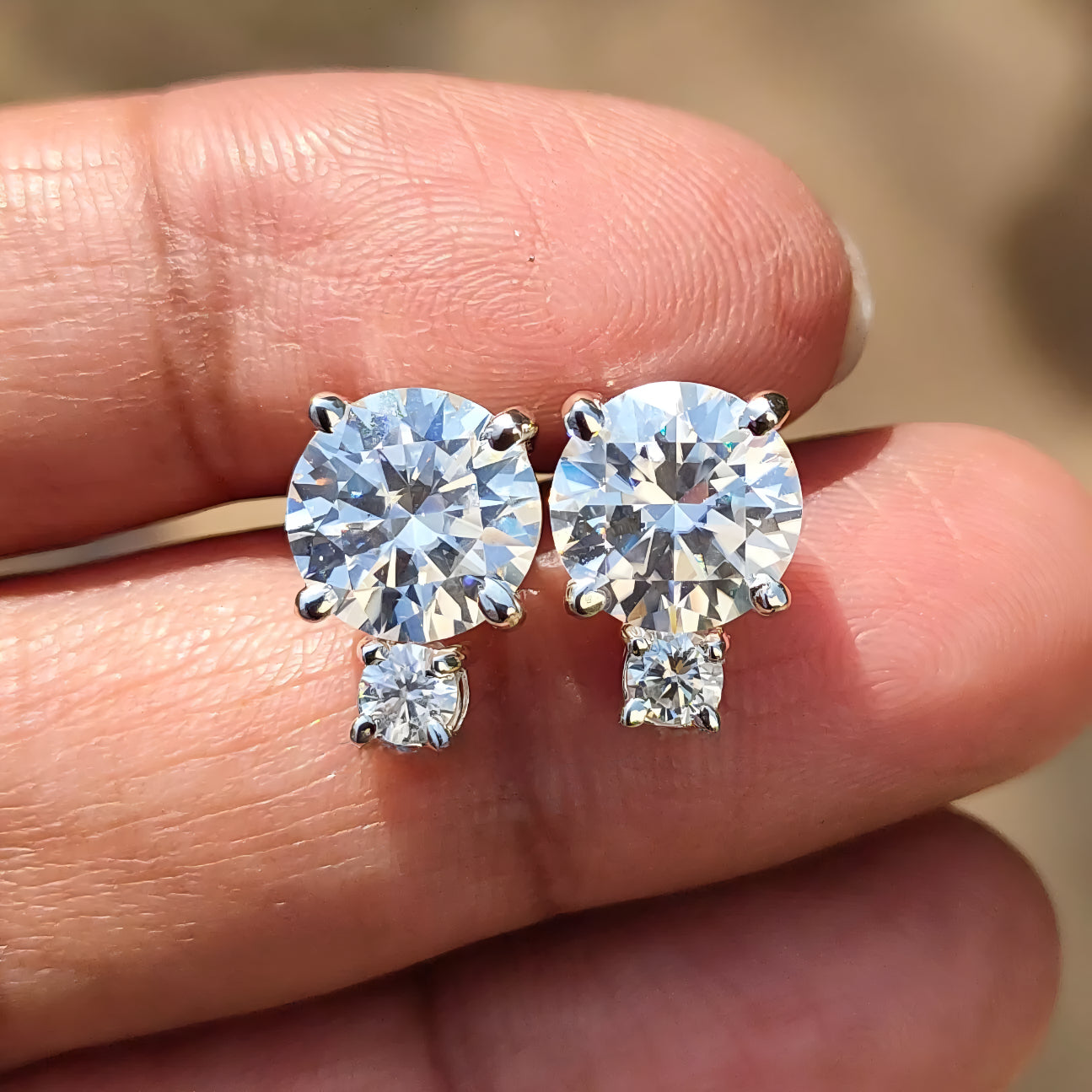 diamond earrings