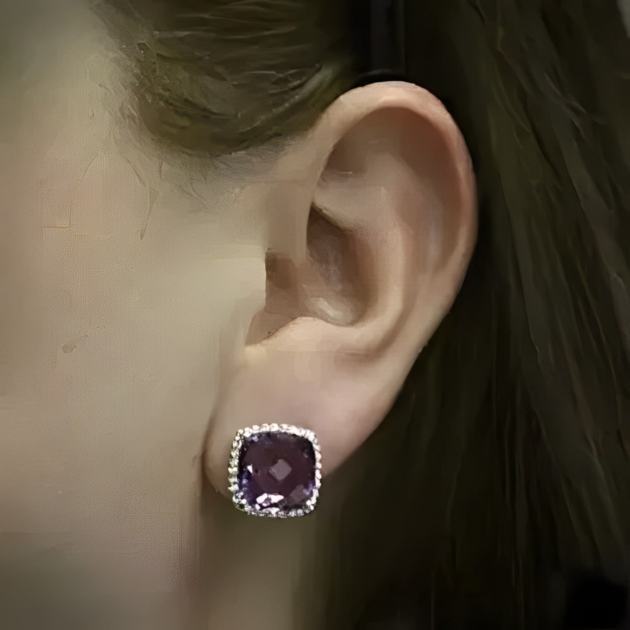 diamond earrings