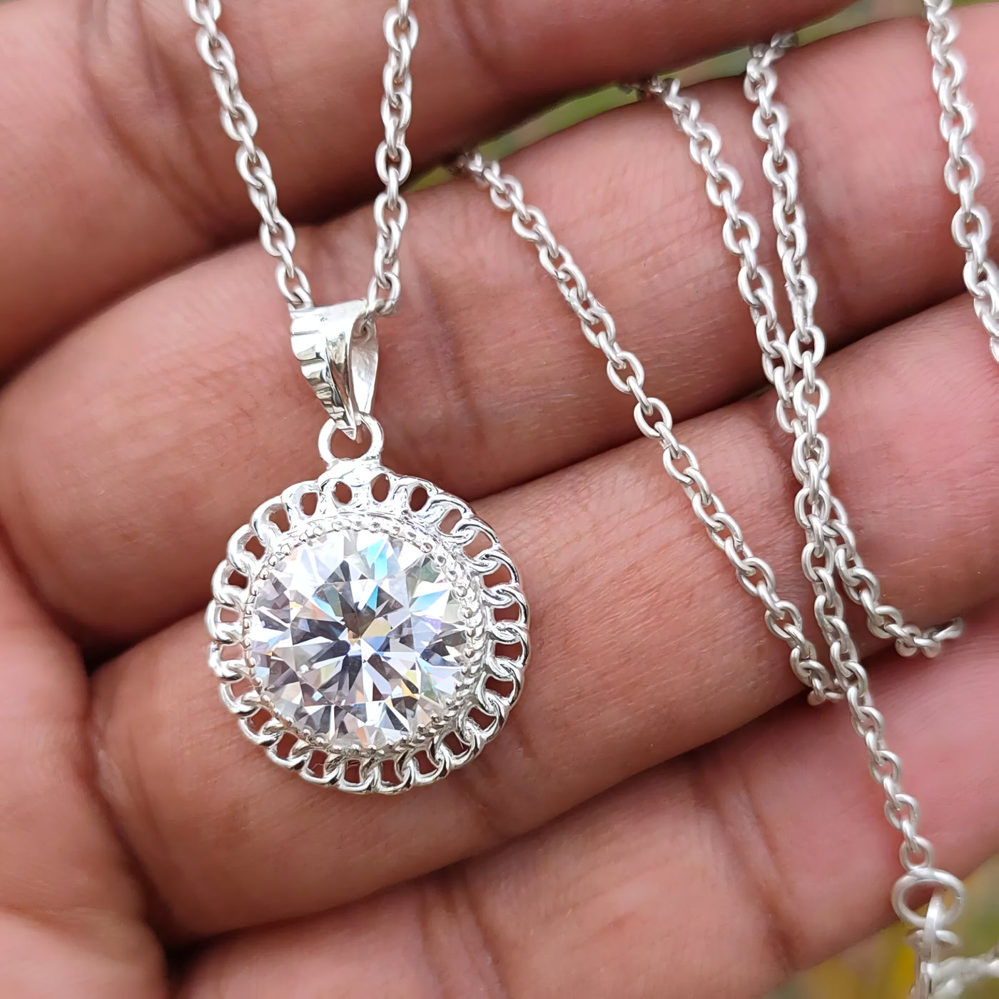 diamond pendant