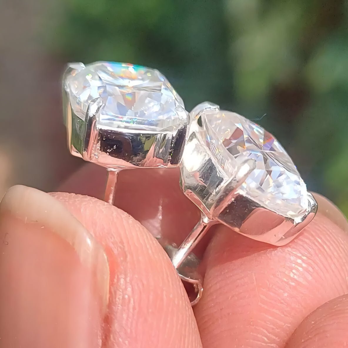 diamond earrings