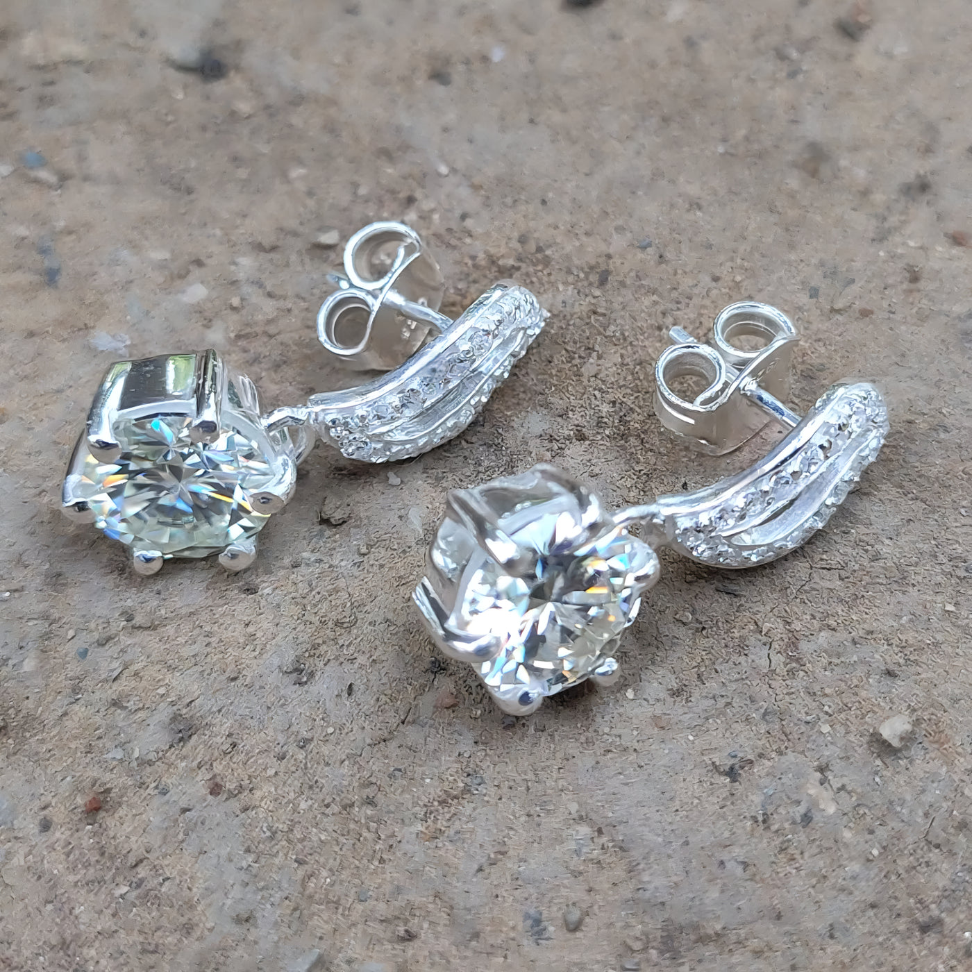 diamond earrings