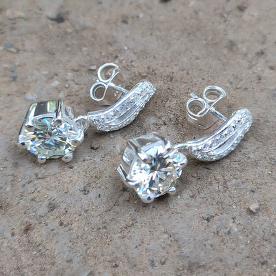 diamond earrings