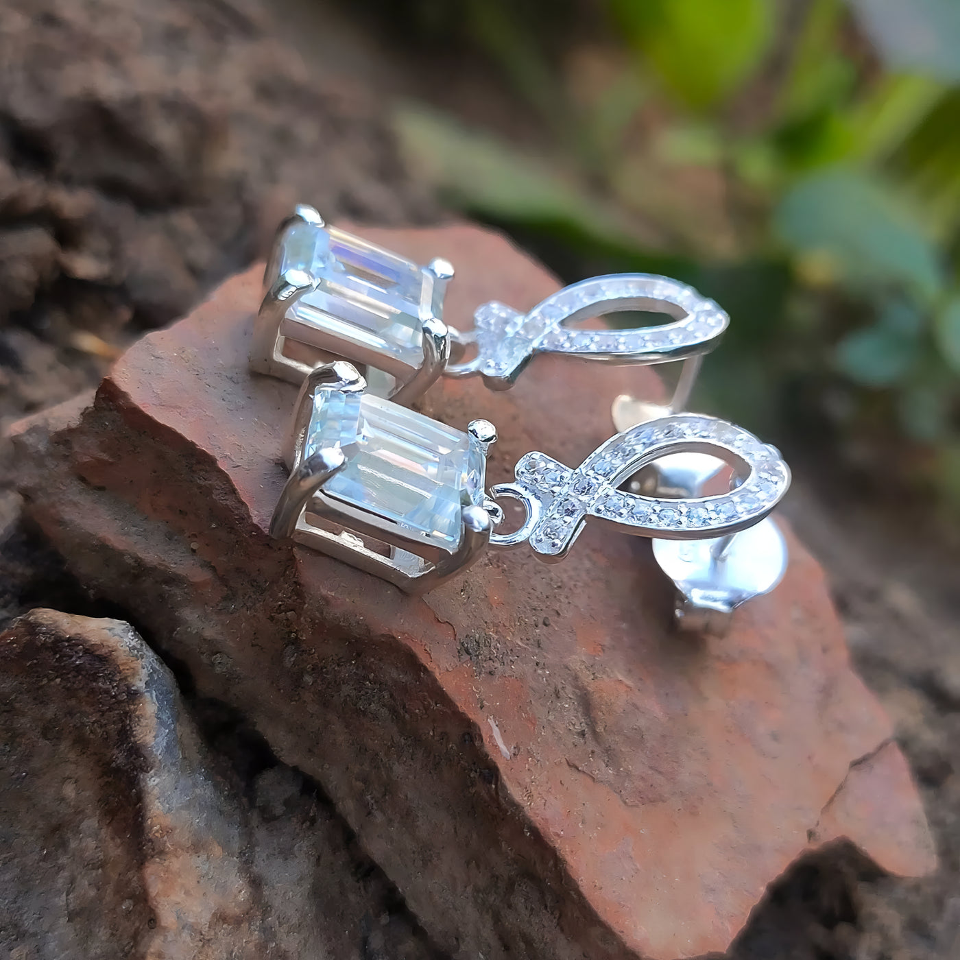 diamond earrings