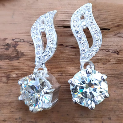 diamond earrings